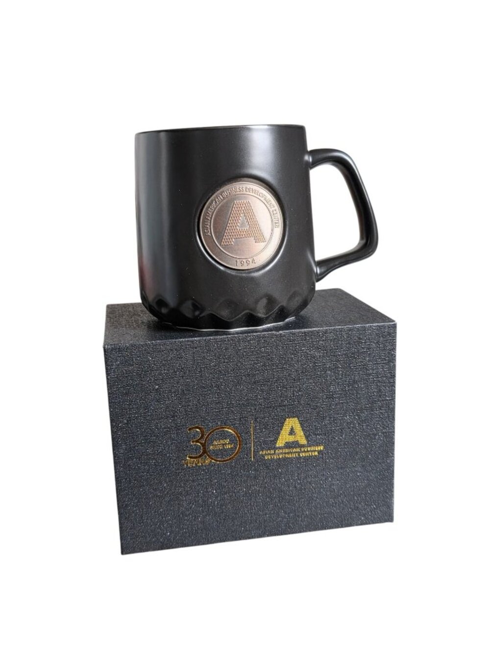 1994 Asian American Business Development Center 30 Years Anniversary Mug w Box